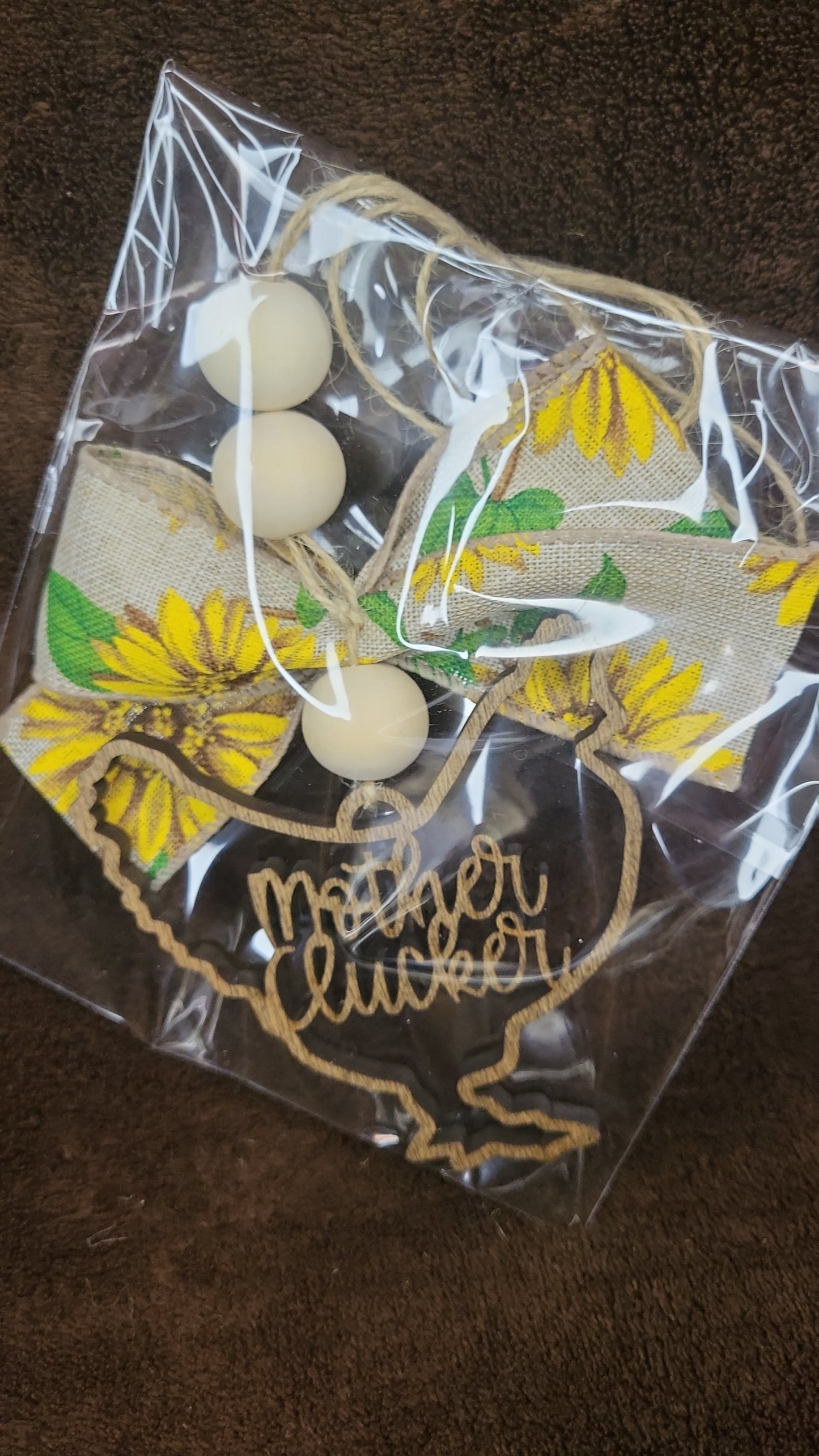 Mother Clucker Car Charm