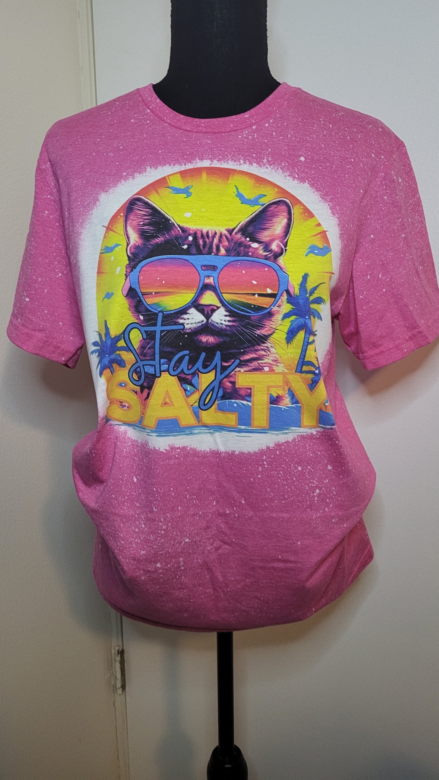 Bleached Stay Salty T-Shirt
