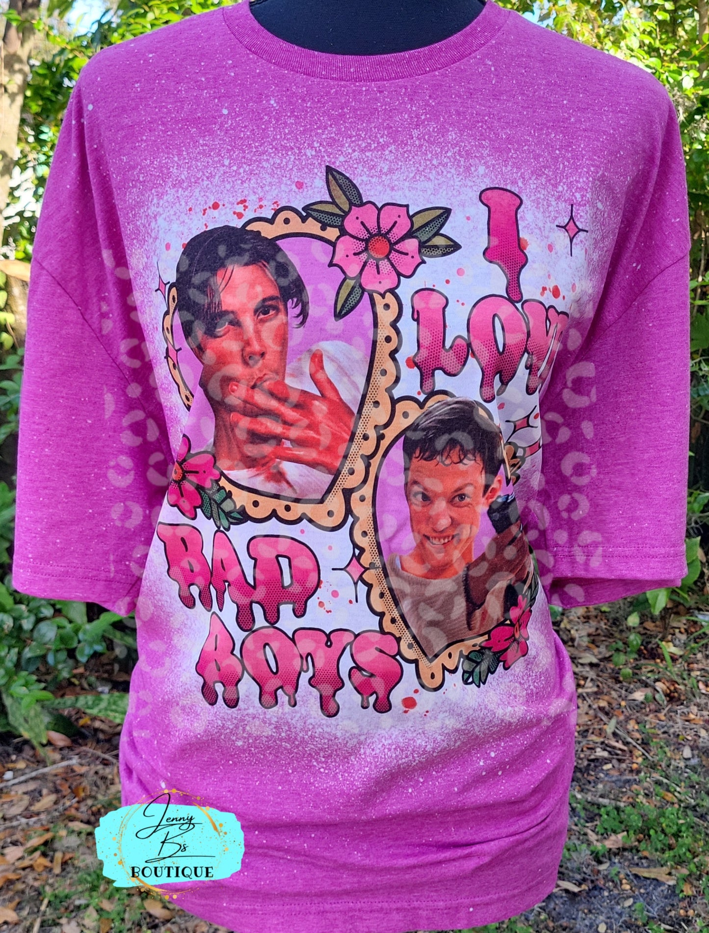 Bleached I Love Bad Boys T-Shirt