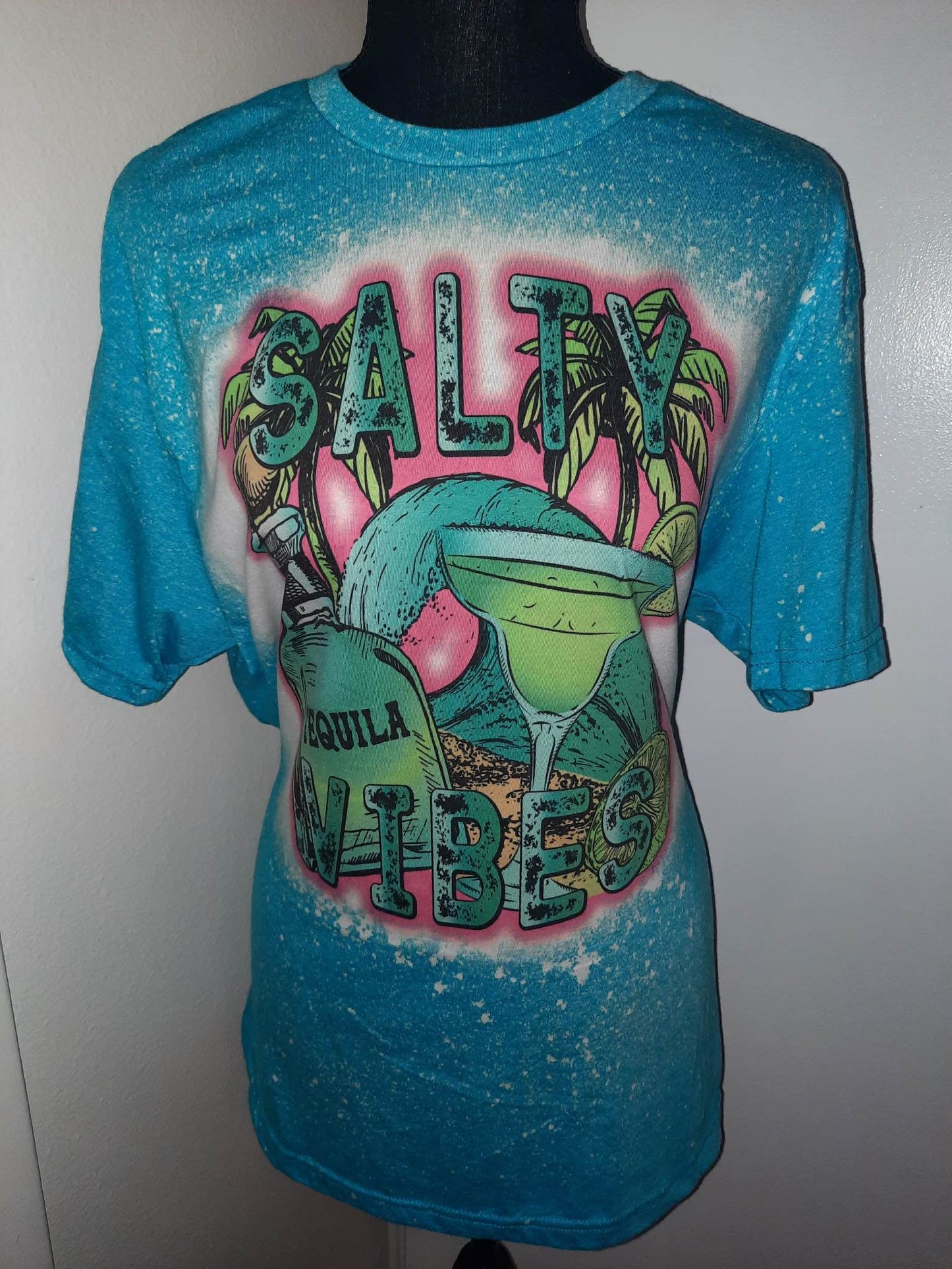 Bleached Salty Vibes T-Shirt