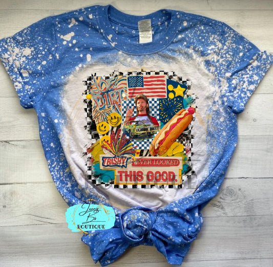 J.D. Trashy Bleached Tee