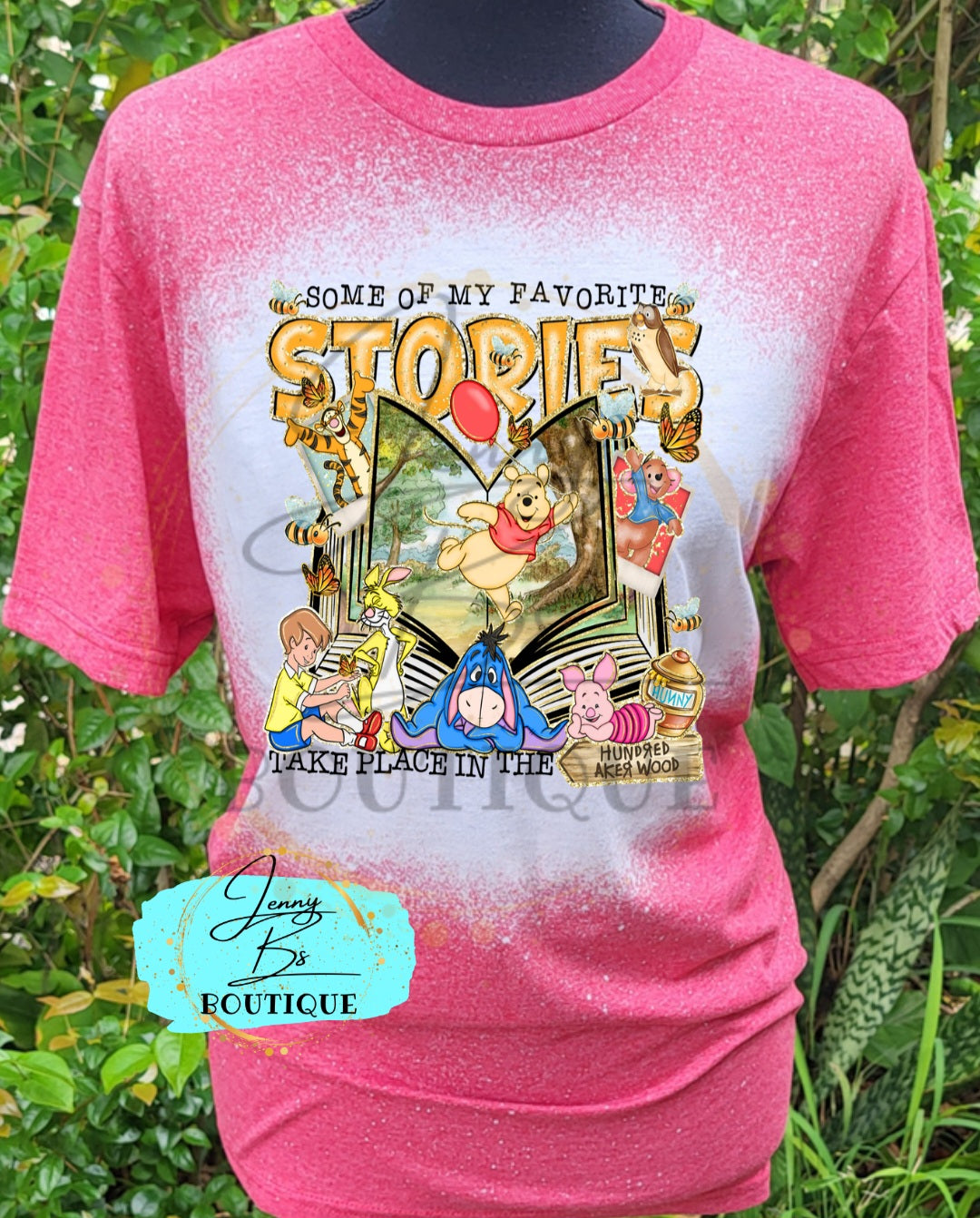 Story Bear Bleached Tee