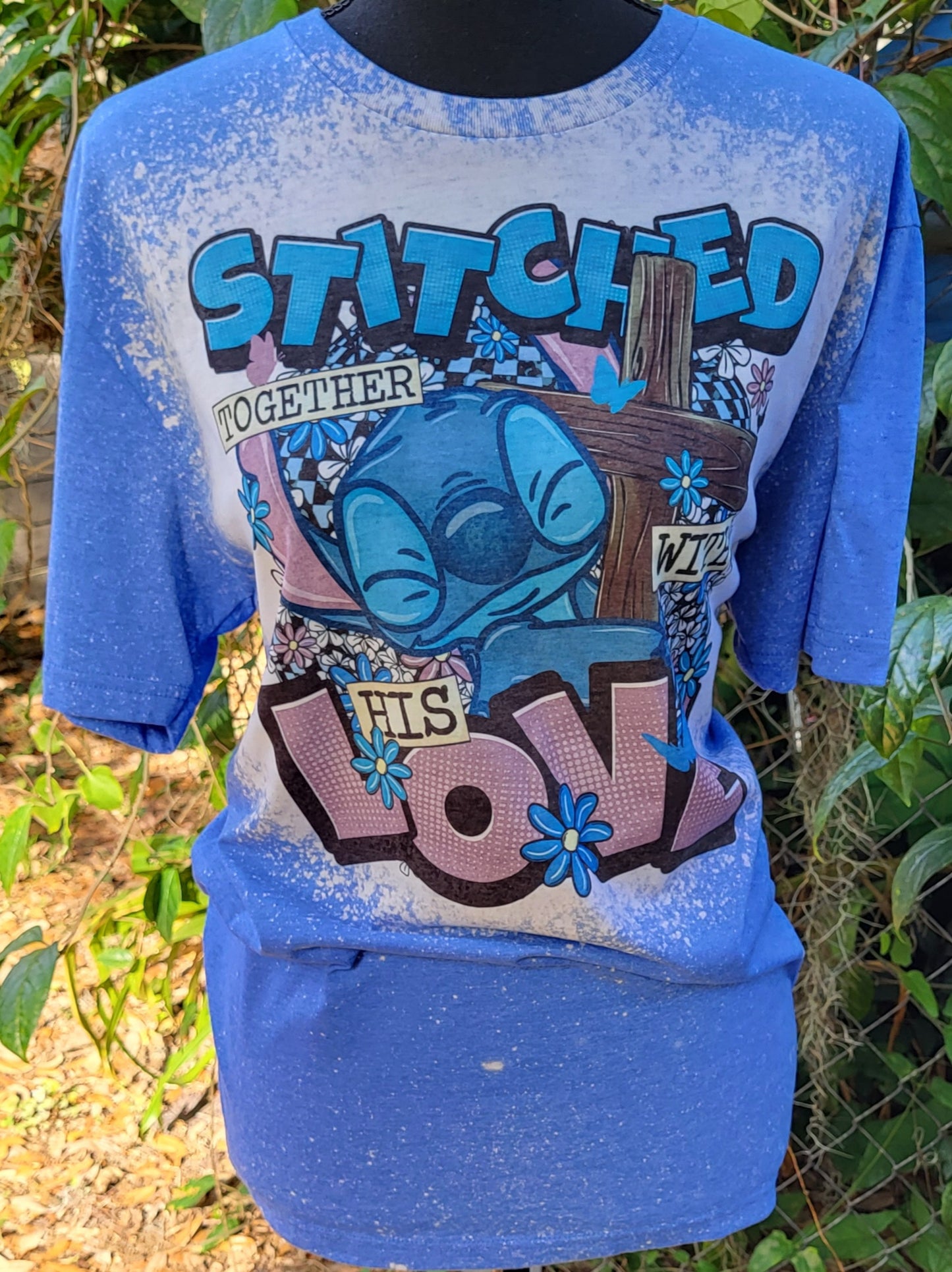 Stit-ched Together With His Love Tee