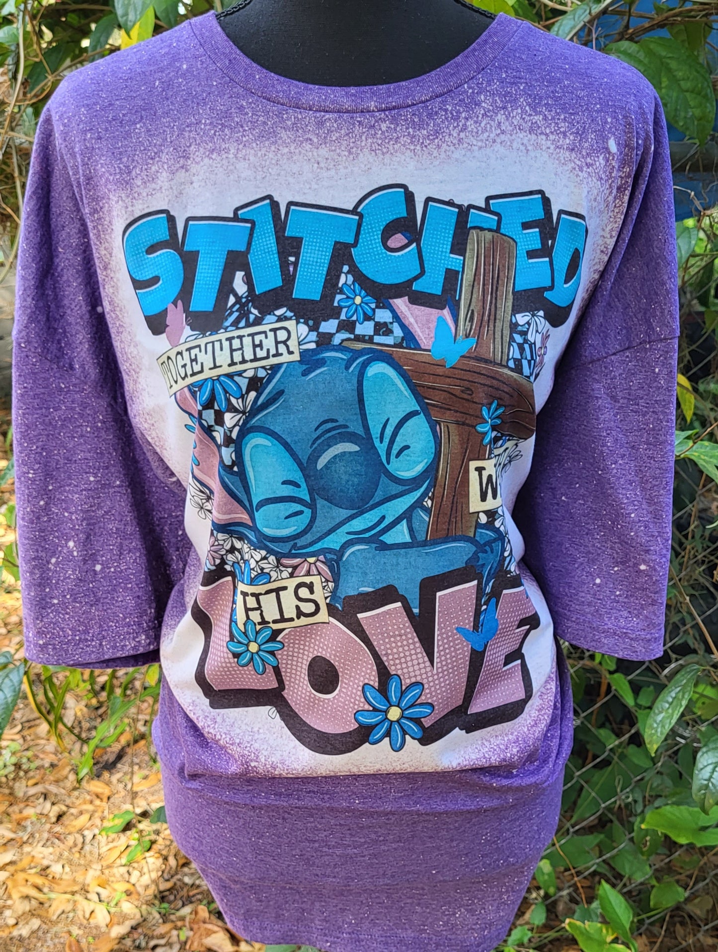 Stit-ched Together With His Love Tee