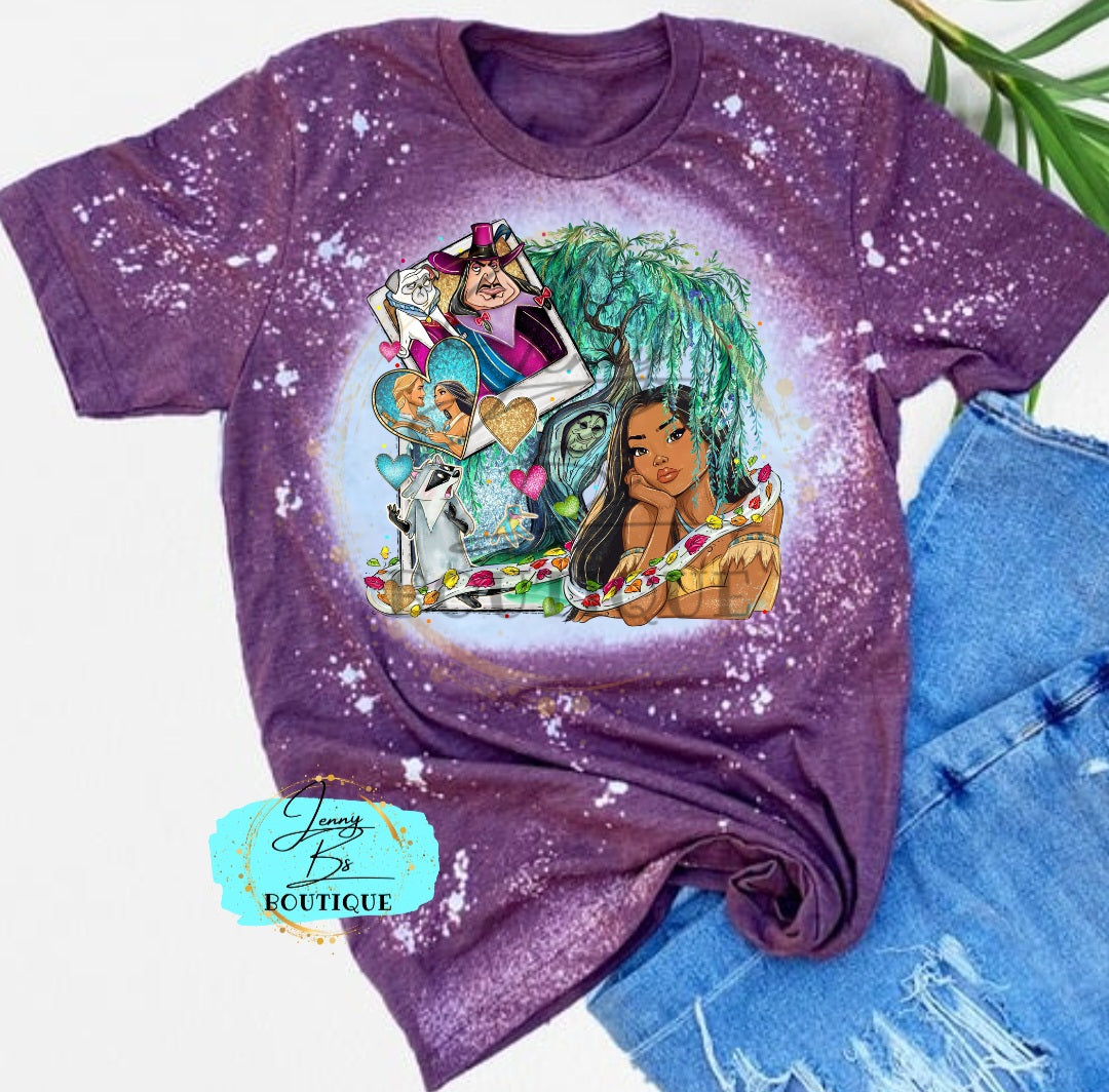 Poca.hontas Bleached Tee