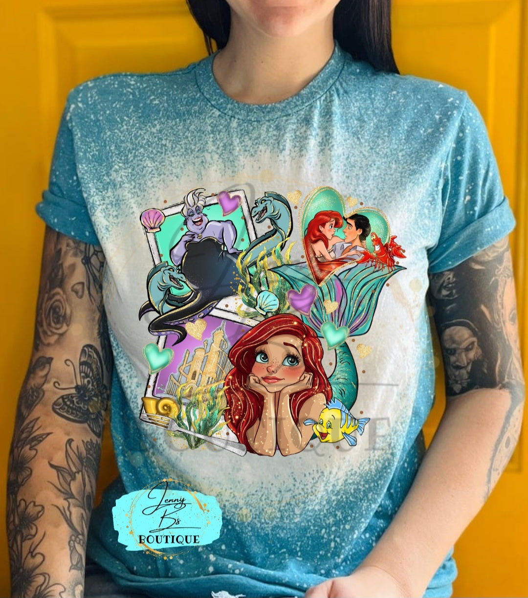 Mermaid Bleached Tee