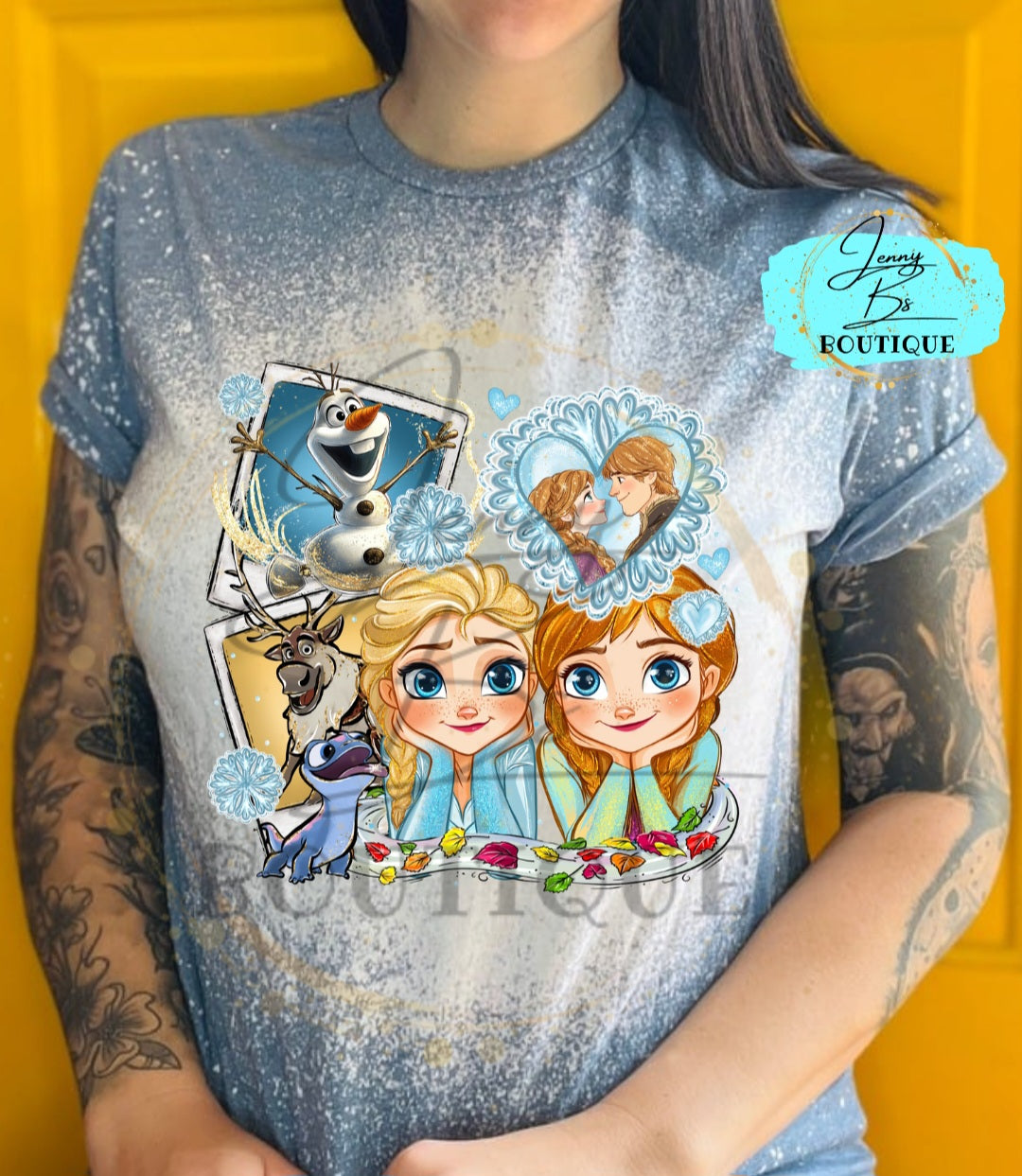 Fro*zen Bleached Tee