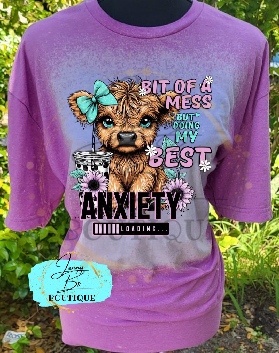 Bit of a Mess but Doing my Best Cow Tee