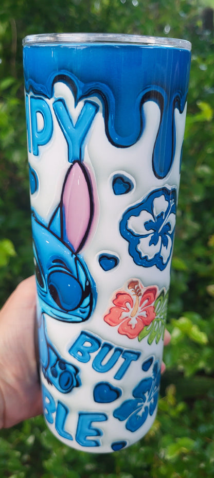 Grumpy But Lovable Sti.tch Tumbler
