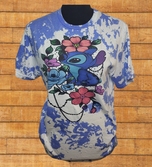Stit.ch Mandala Bleached T-Shirt