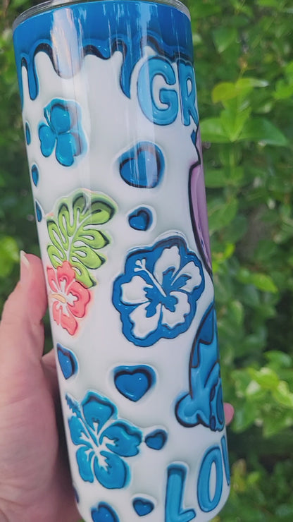 Grumpy But Lovable Sti.tch Tumbler