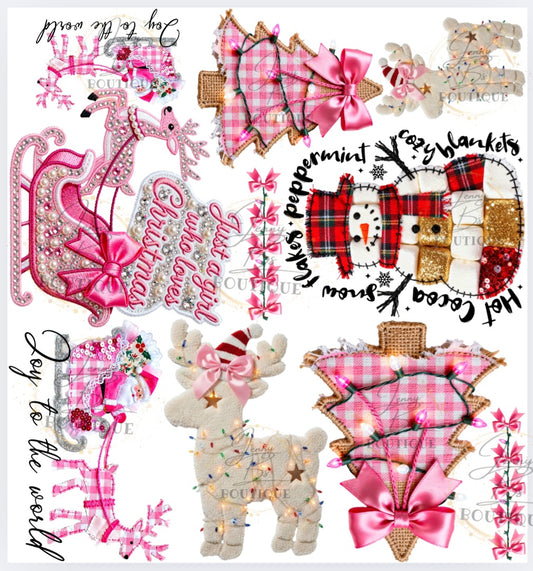 22x 24 Homewrecker Christmas Pre-made gang sheet