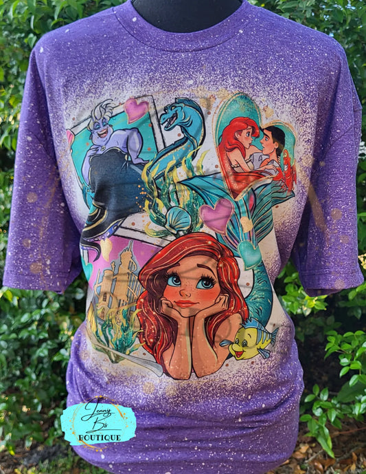 Mermaid Bleached Tee