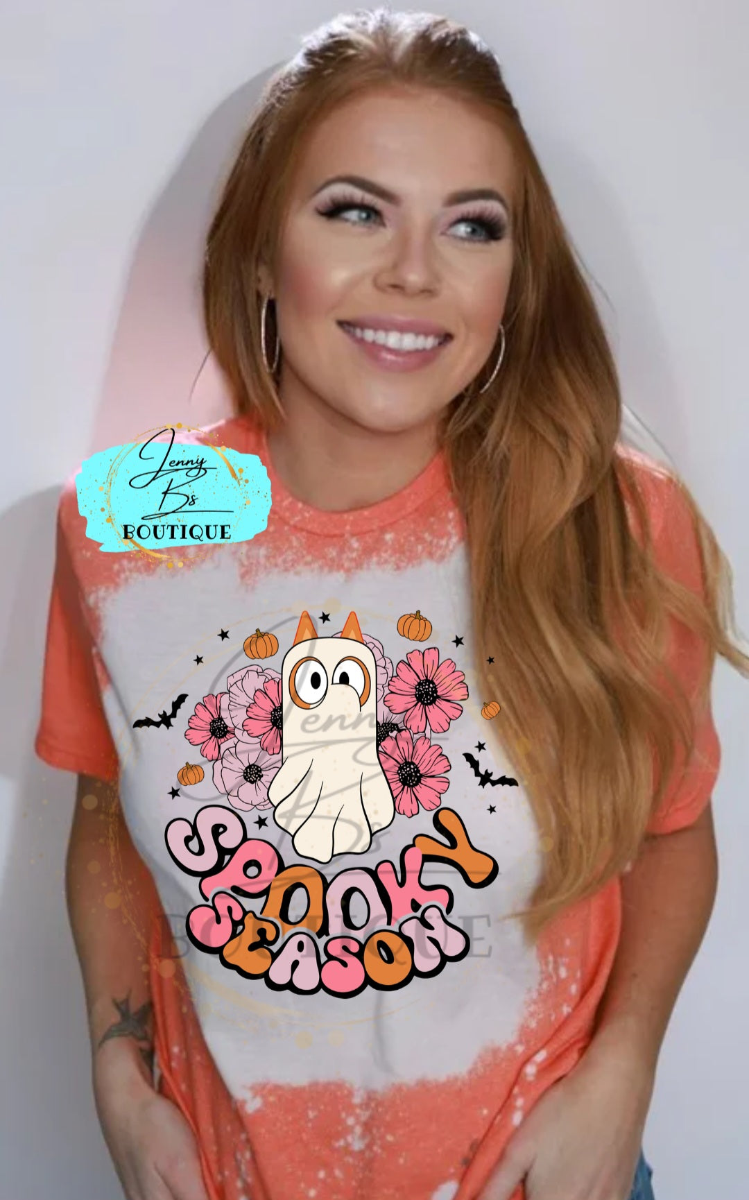 Blue Dog Spooky Season Tee