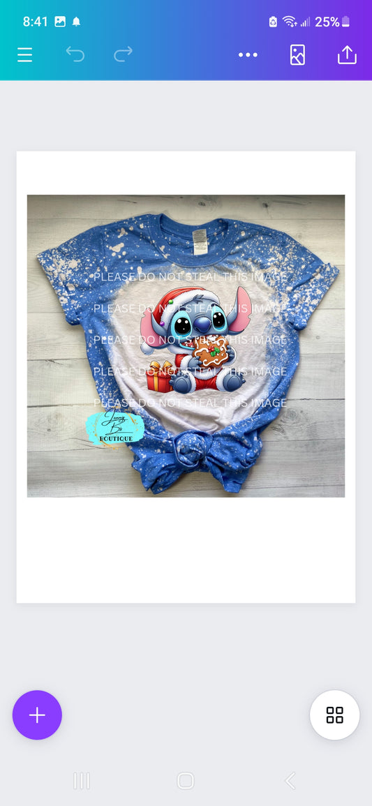 Cute Christmas Sti.tch Tee