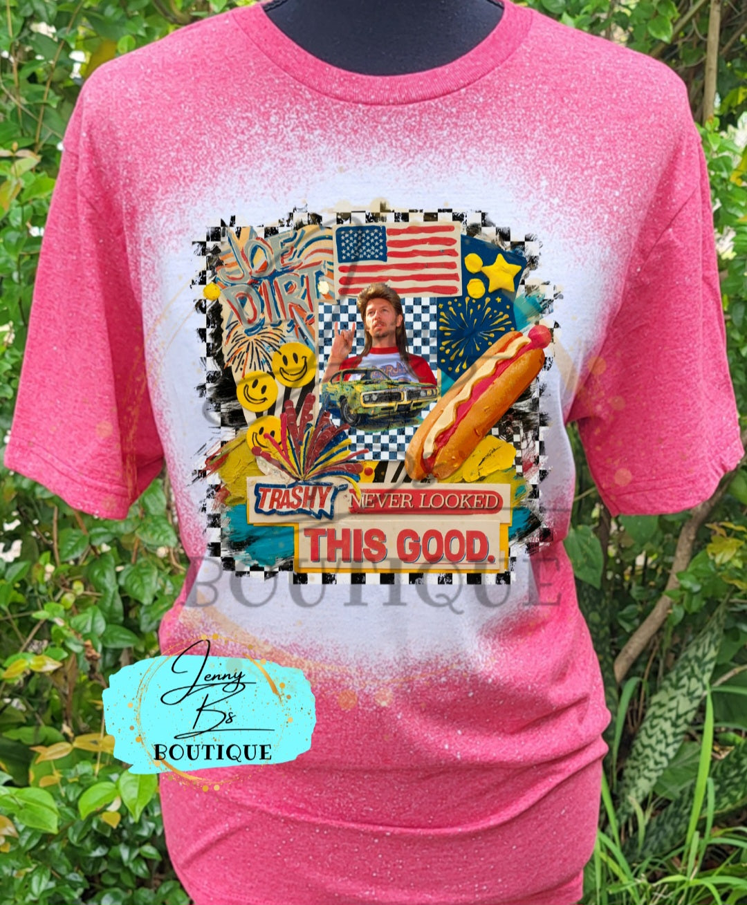 J.D. Trashy Bleached Tee