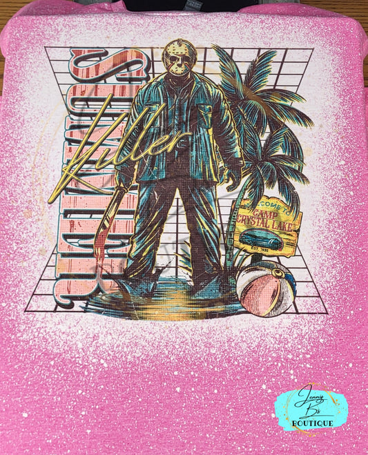 Killer Summer Horror Bleached Tee