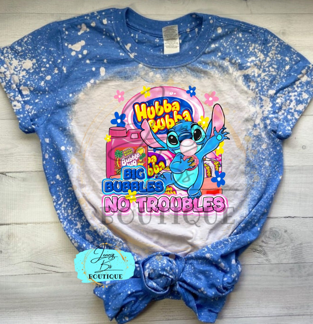 Big Bubbles No Troubles Tee
