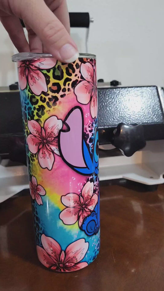 Floral Sti.tch Tumbler